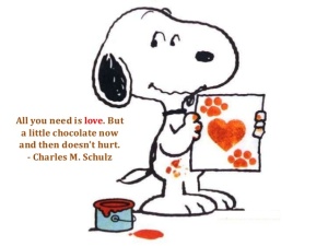 Who can argue with Snoopy?