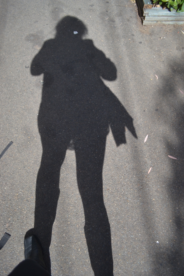 My shadow in Surry Hills
