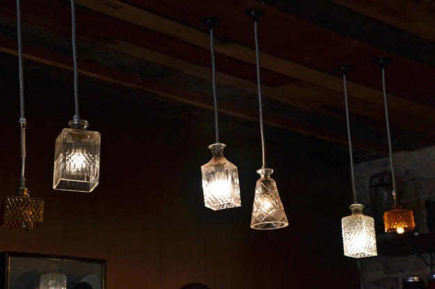 Light Fittings, Sly Cafe.