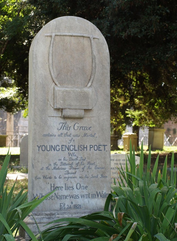 Keats Grave
