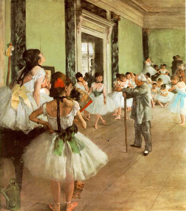 Degas The Ballet Class Musee d'Orsay