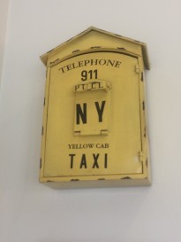 yellow mail box
